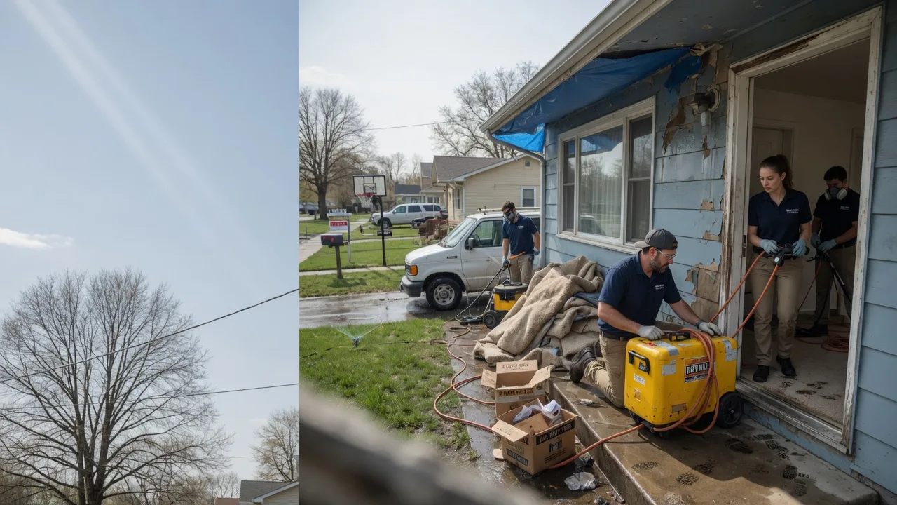 Basement Flood Cleanup in Percival, IA near me